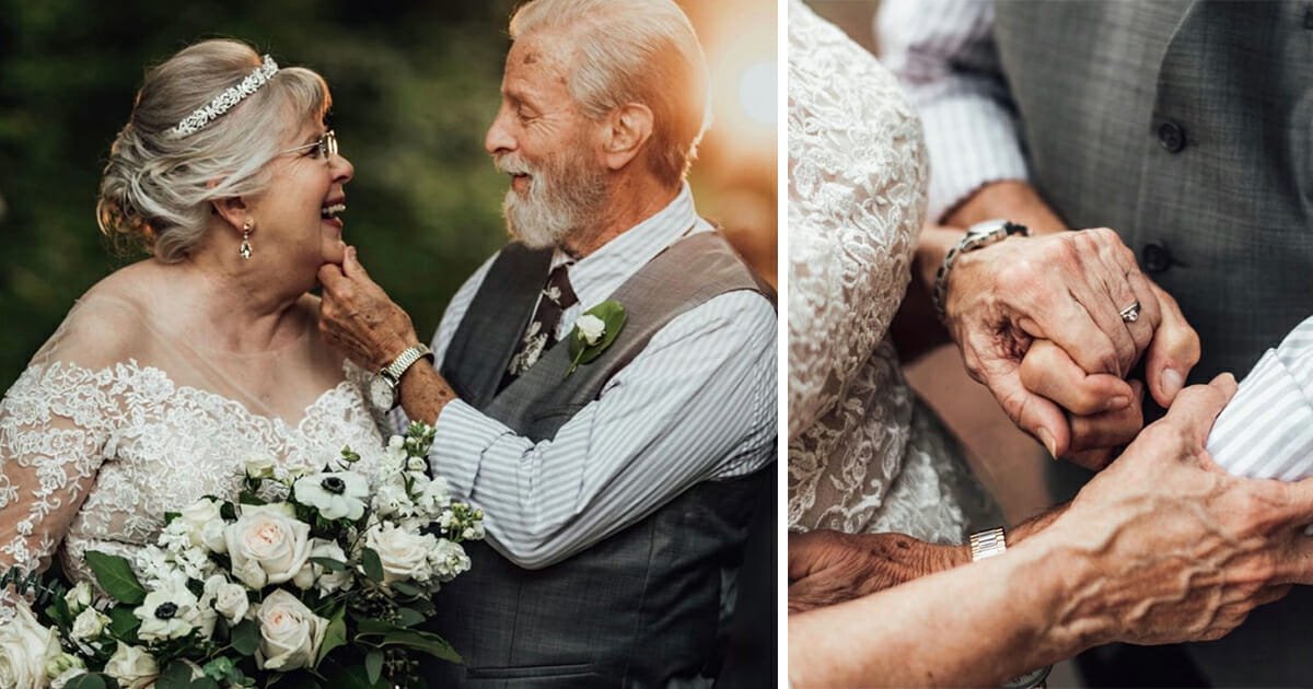 Heartwarming photo shoot: Grandparents celebrate 60th anniversary with adorable pictures