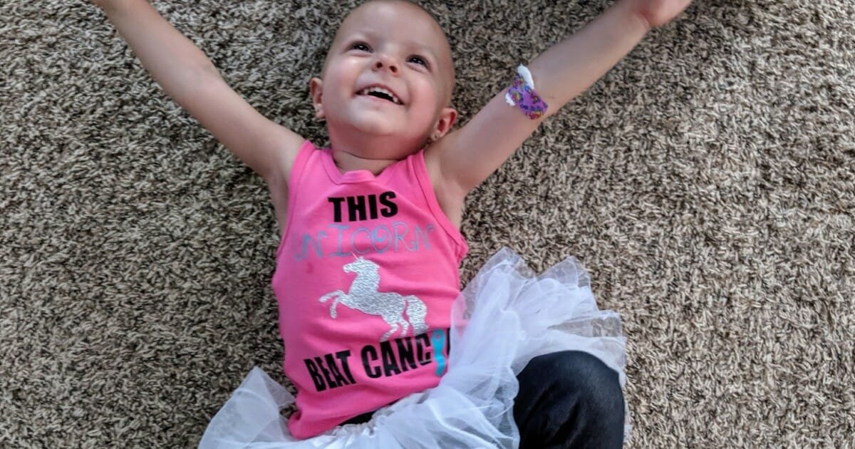 Toddler diagnosed with rare form of ovarian cancer celebrates most recent scans – she's disease-free!