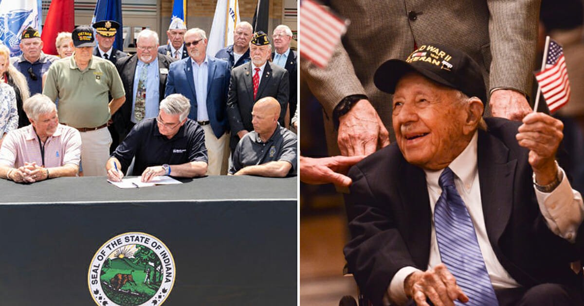 SIGNED: Indiana veterans will no longer pay state taxes on retirement income