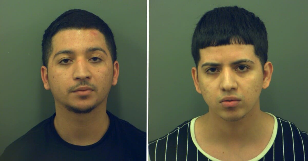 Brothers arrested following video showing two men firing handguns while driving