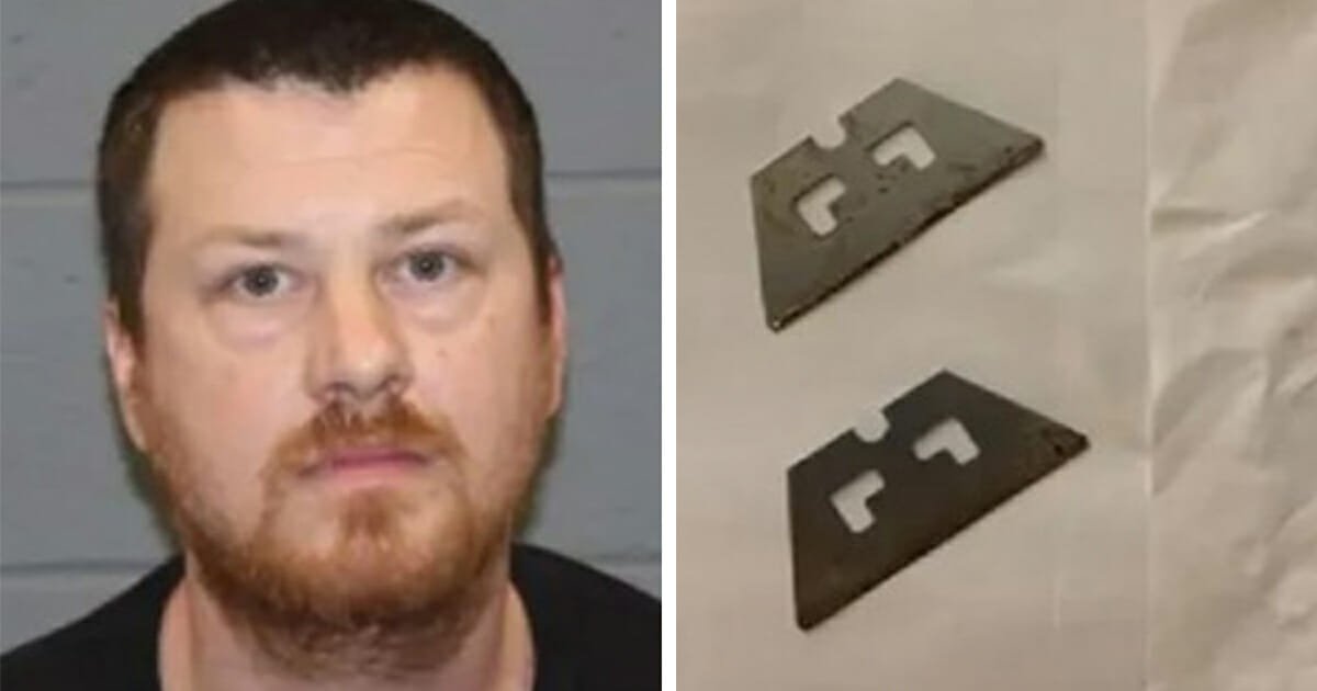 Man arrested for spiking children's Halloween candy with razor blades