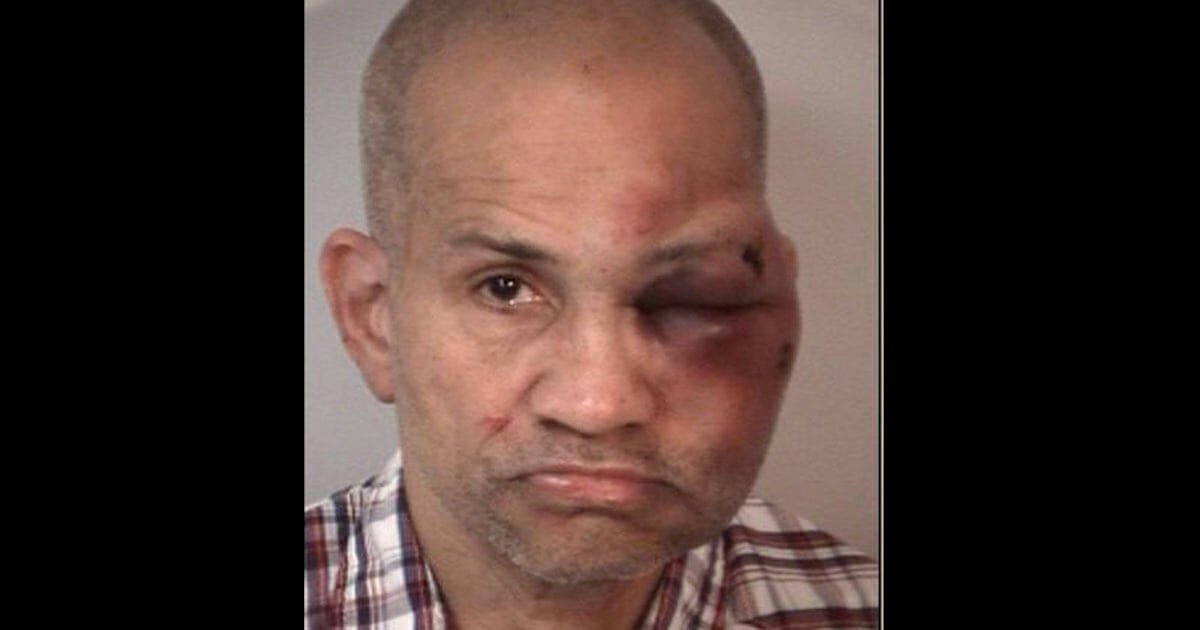 Dad beats pervert to a pulp after finding him half naked lurking in his kids' bedroom