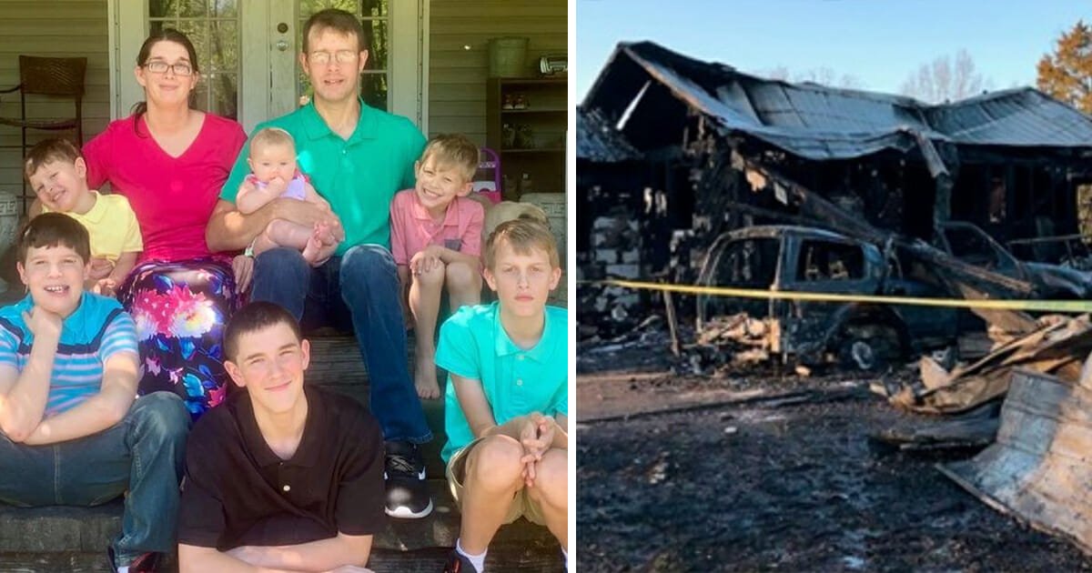 Family of 7, including 6 children, die in house fire after window bars trap them – rest in peace