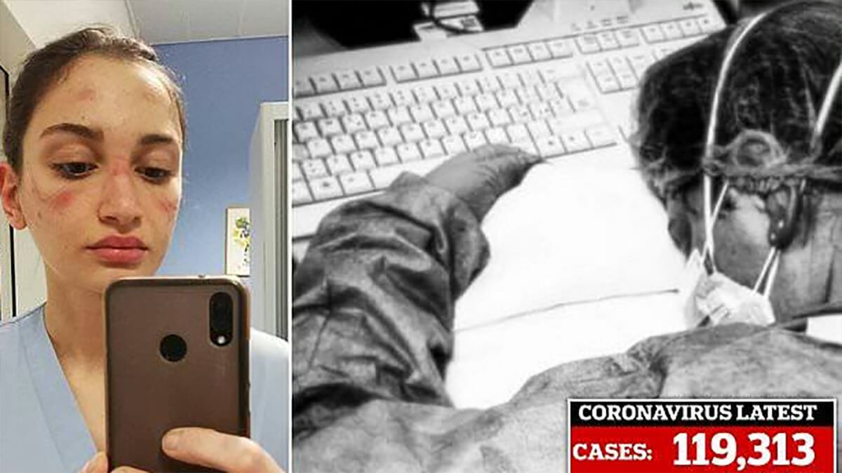 Nurses share horrors of working on the front line fighting the Coronavirus in locked-down Italy